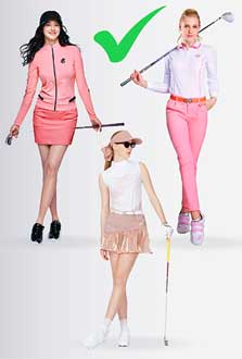 タイでゴルフプレイの服装その3